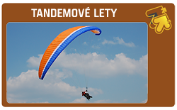 Paragliding Tandem - tandemové lety pro jednotlivce