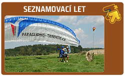 Seznamovací tandemový let - ilustrační foto